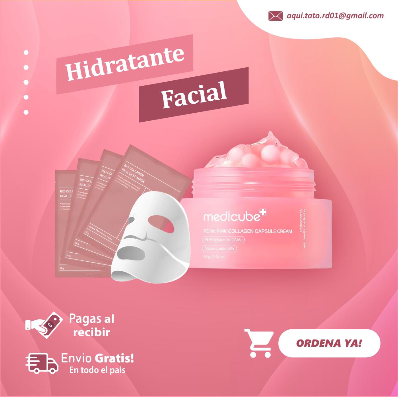 Crema capsula que transforma tu piel (MEDICUBE)