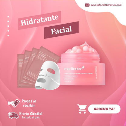 Crema capsula que transforma tu piel (MEDICUBE)