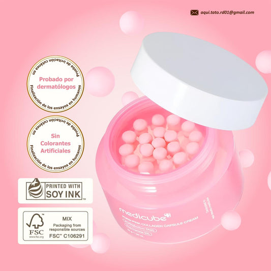 Crema capsula que transforma tu piel (MEDICUBE)