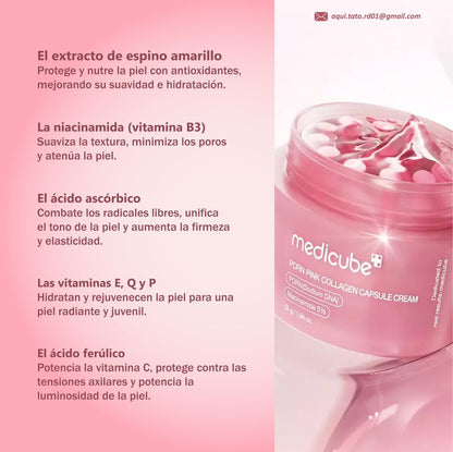 Crema capsula que transforma tu piel (MEDICUBE)