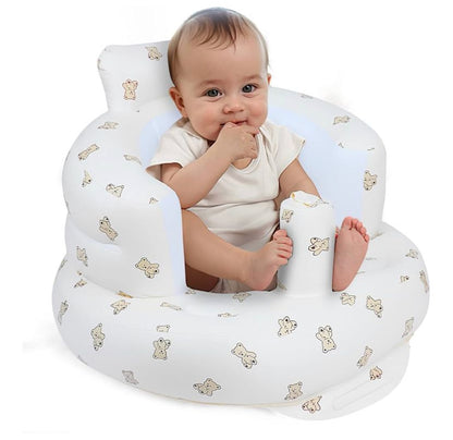 “Asiento Inflable Ergonómico para Bebé ;Soporte Seguro y Comodidad Total”